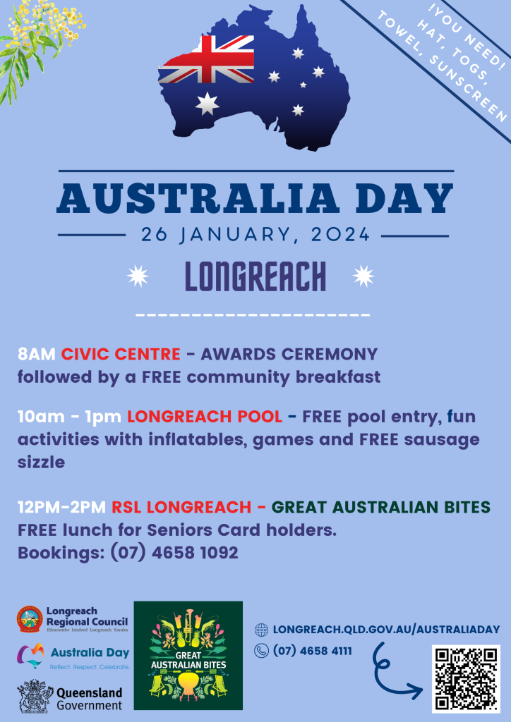 Australia Day -Longreach – Longreach Region Tourist Information